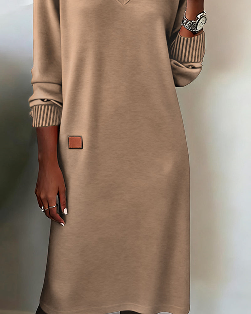 Women's A-Line Short Sleeve Dress