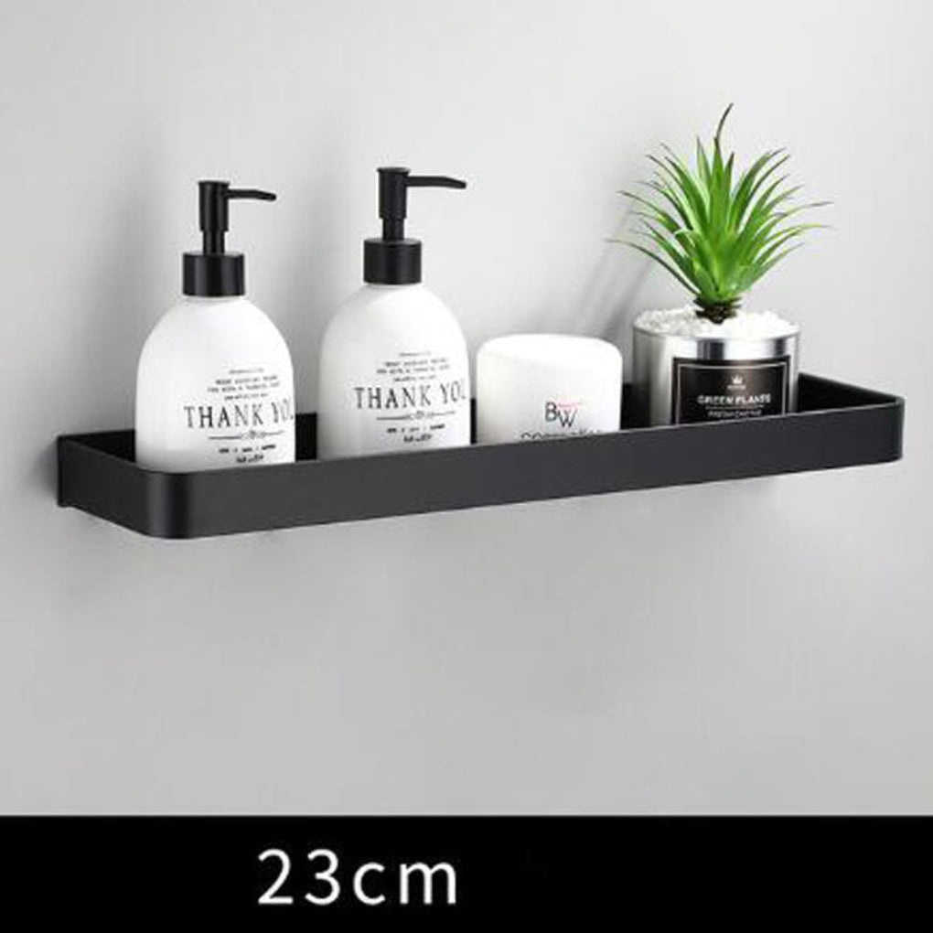 Aluminum Wall Shelf Black