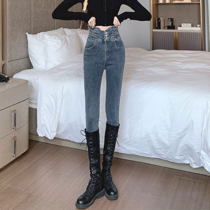 Women's High Waisted Jeans