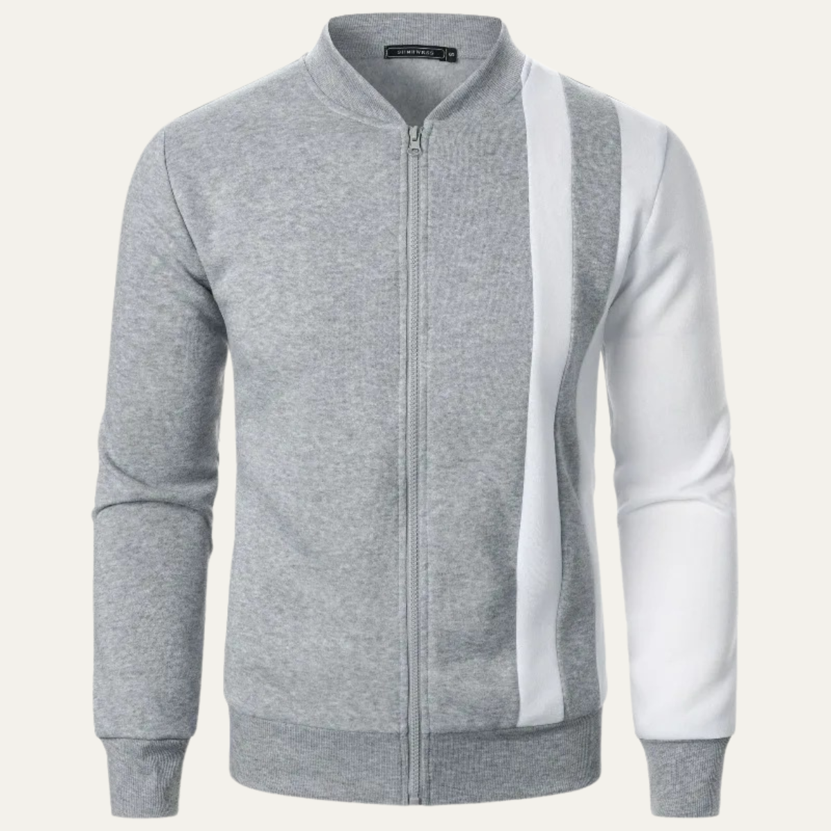 Men's Lightweight Colour Block Zip Up Jacket