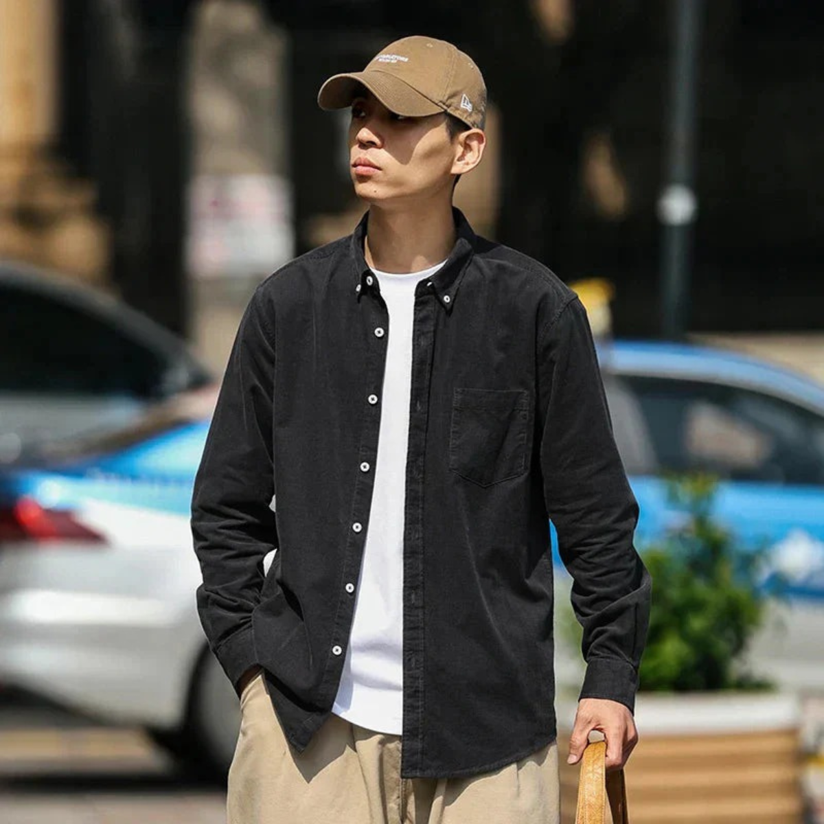 Men's Cotton Corduroy Shirt