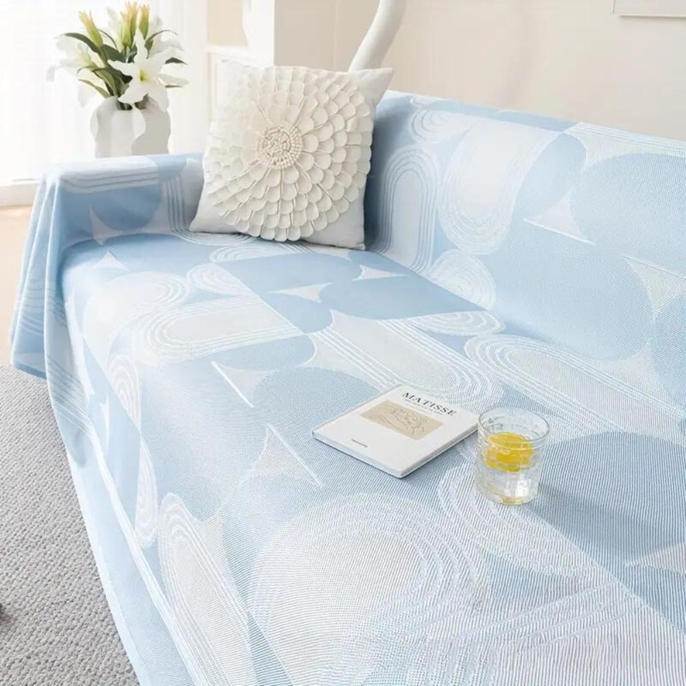 Elegant Sofa Cover Breathable Cooling Design