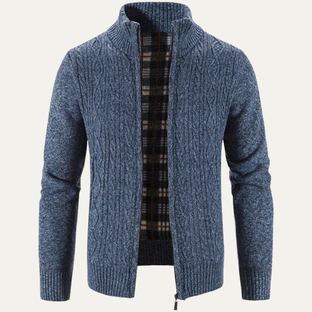 Men's Warm Fleece Zip Up Jacket
