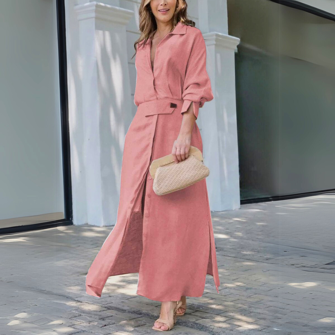 Women's Button Front Dress