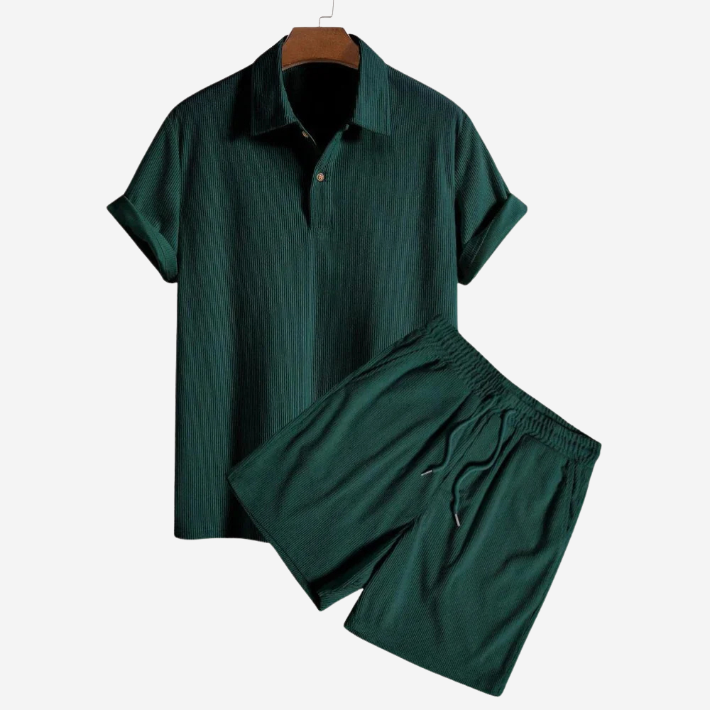 Men's Twill Short Sleeve Shirt Cotton