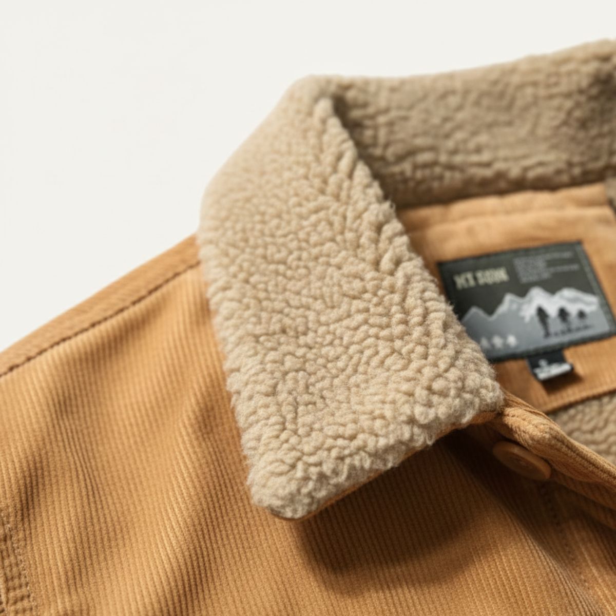 Men's Corduroy Winter Jacket Warm