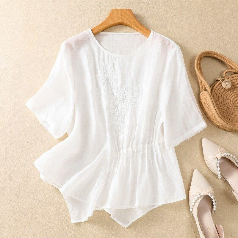 Classic Cotton Blend Women's Top