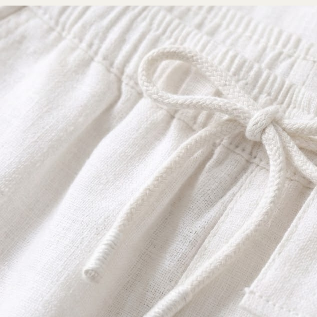 Men's Cotton Linen Shirt Pants Set