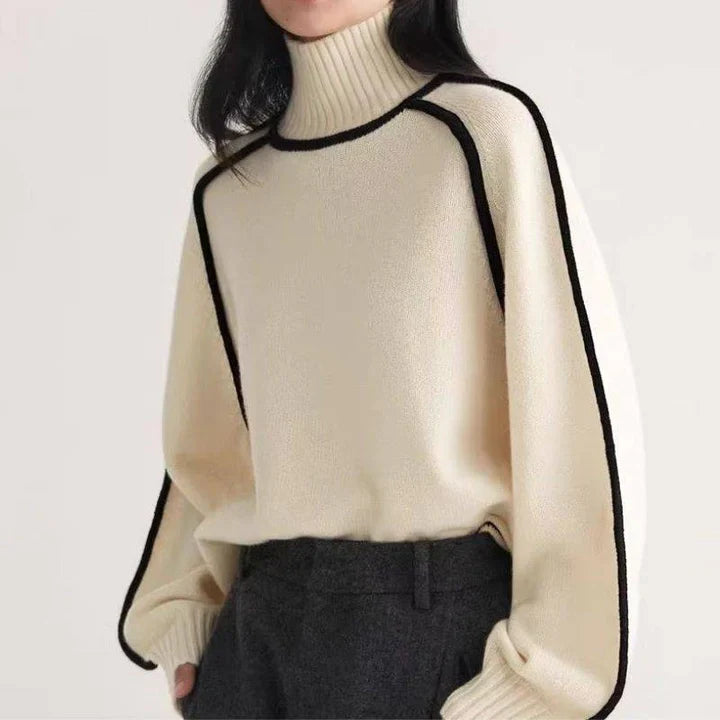 Luxury Soft Cashmere Turtleneck Sweater