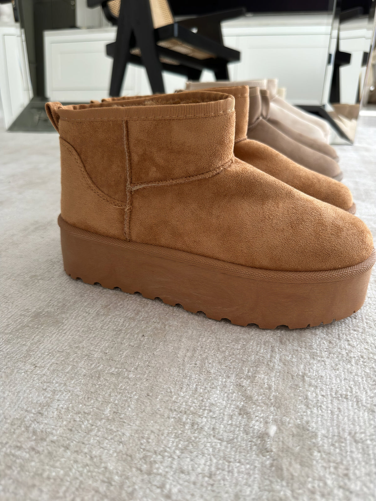 Women's Low Ankle Platform Boots