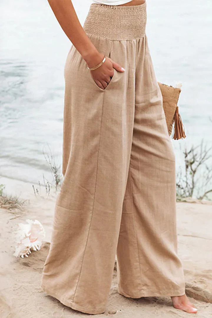 Women's Stretch Palazzo Pants