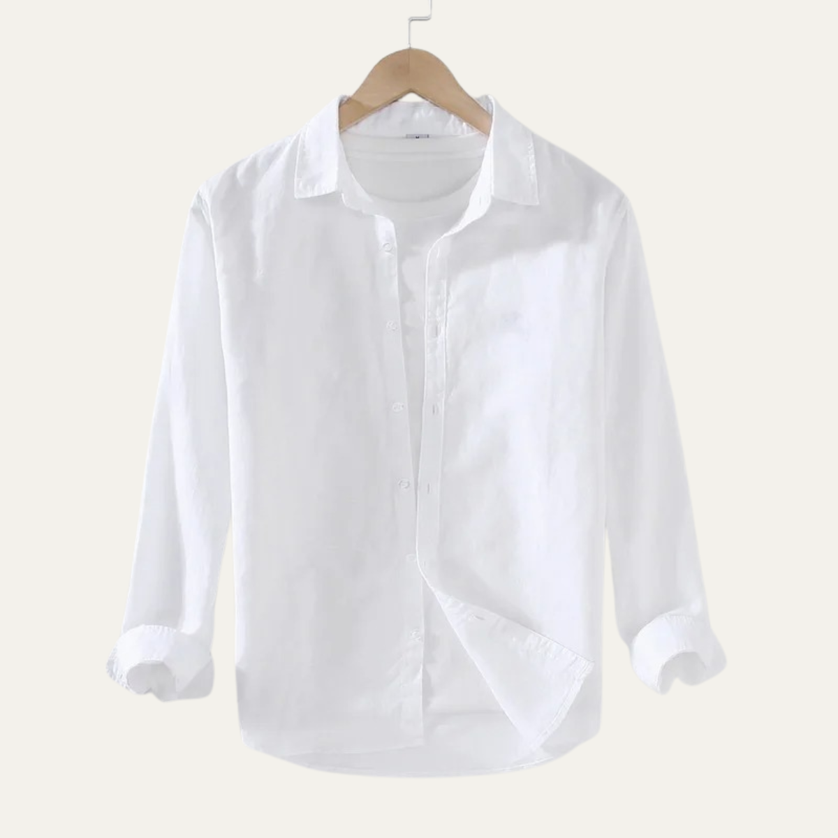 Men's Linen Cotton Vintage Shirt