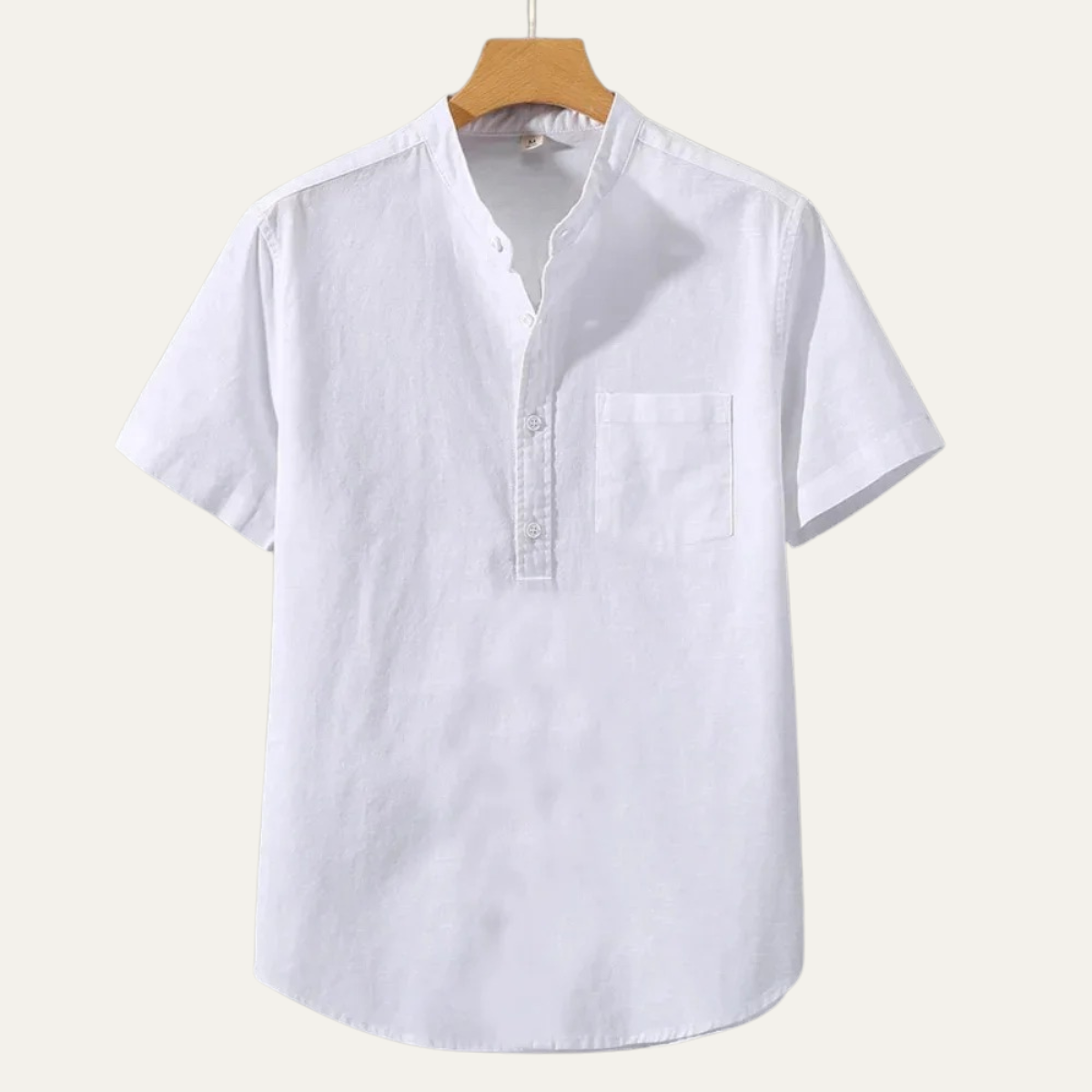 Mens Lightweight Cotton Linen Shirt