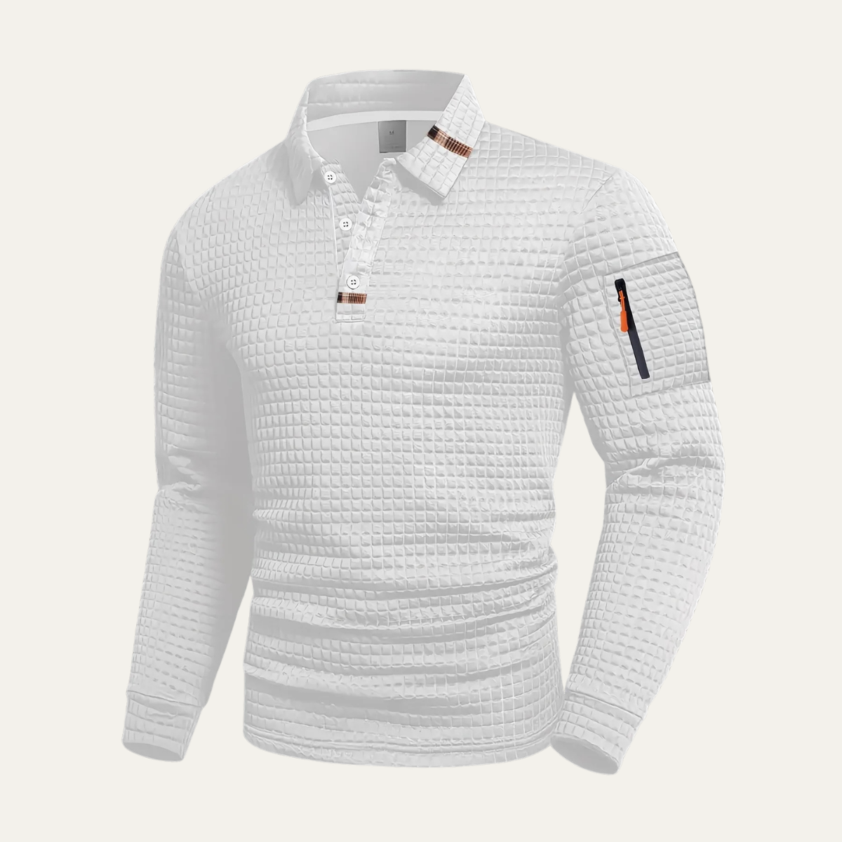 Men's Long Sleeve Golf Polo Quick Dry Shirt