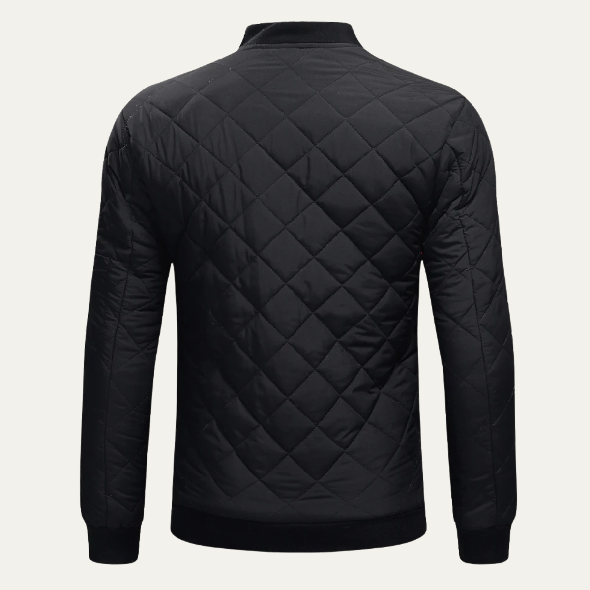 Men's Lightweight Quilted Bomber Jacket Zip Up