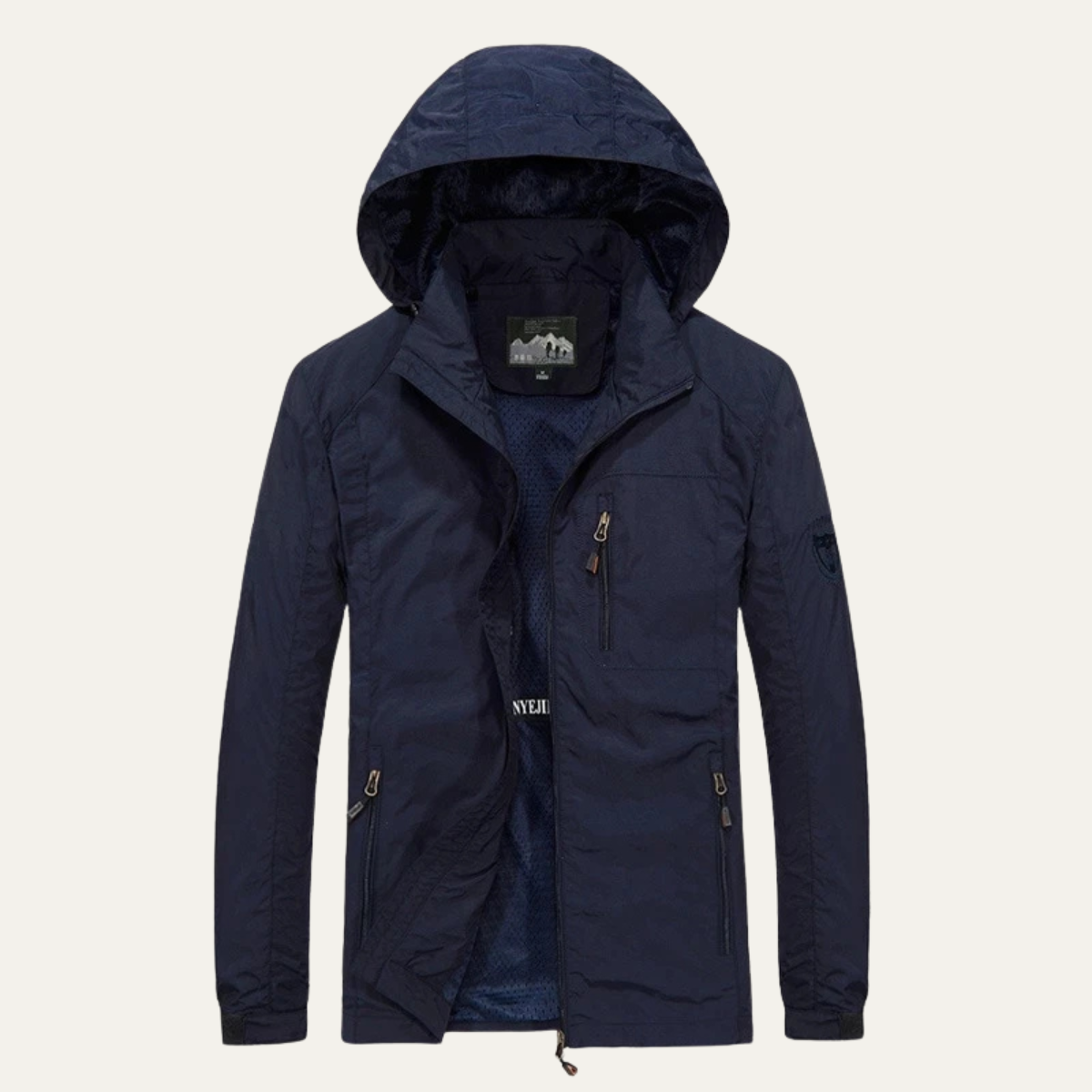 Waterproof Hooded Windbreaker Jacket