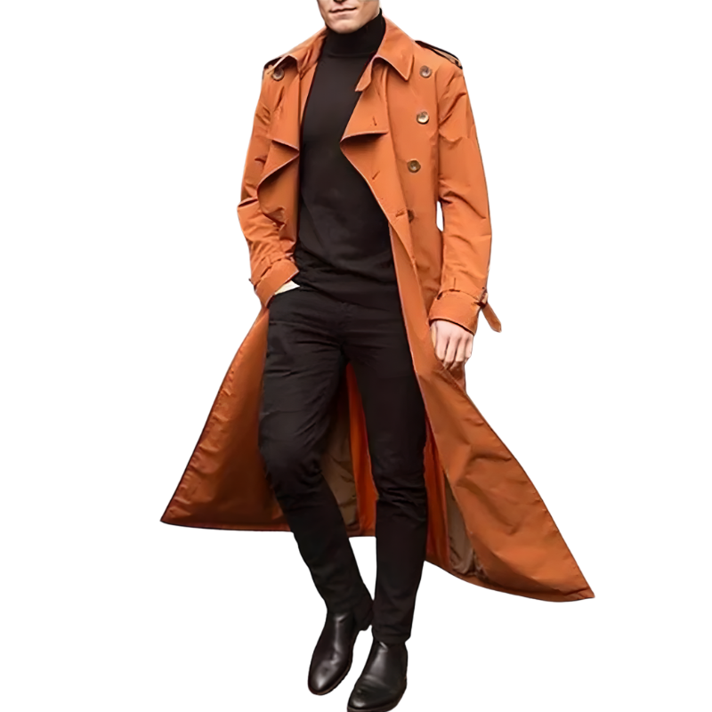 Men's Waterproof Trench Coat