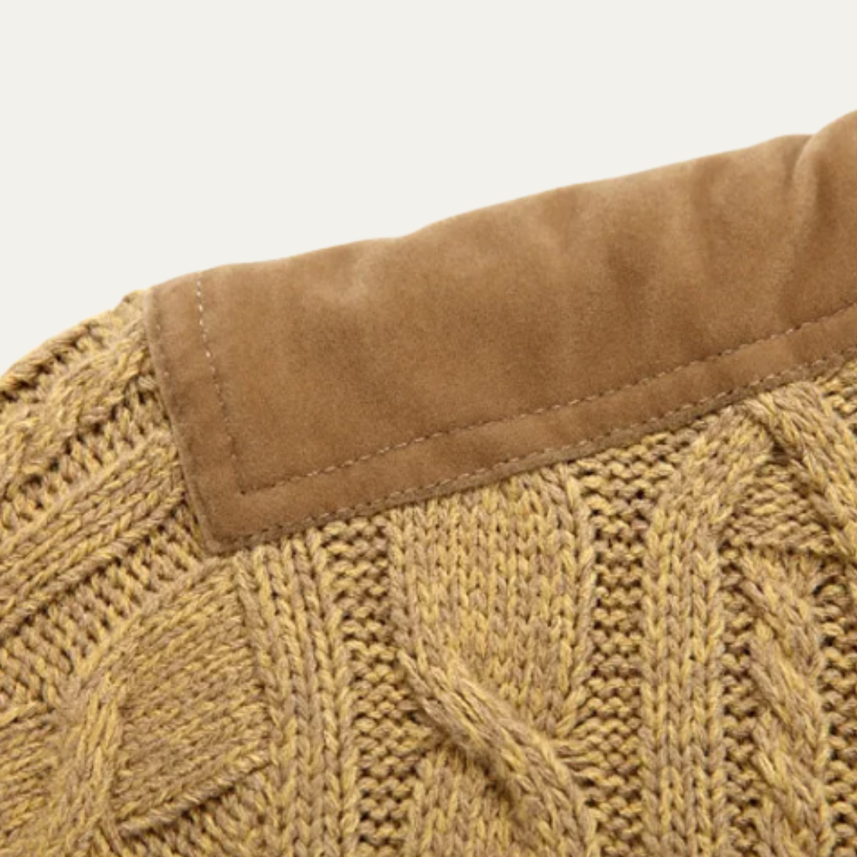 Maplewood Men's Wool Cardigan Fleece Lined Winter