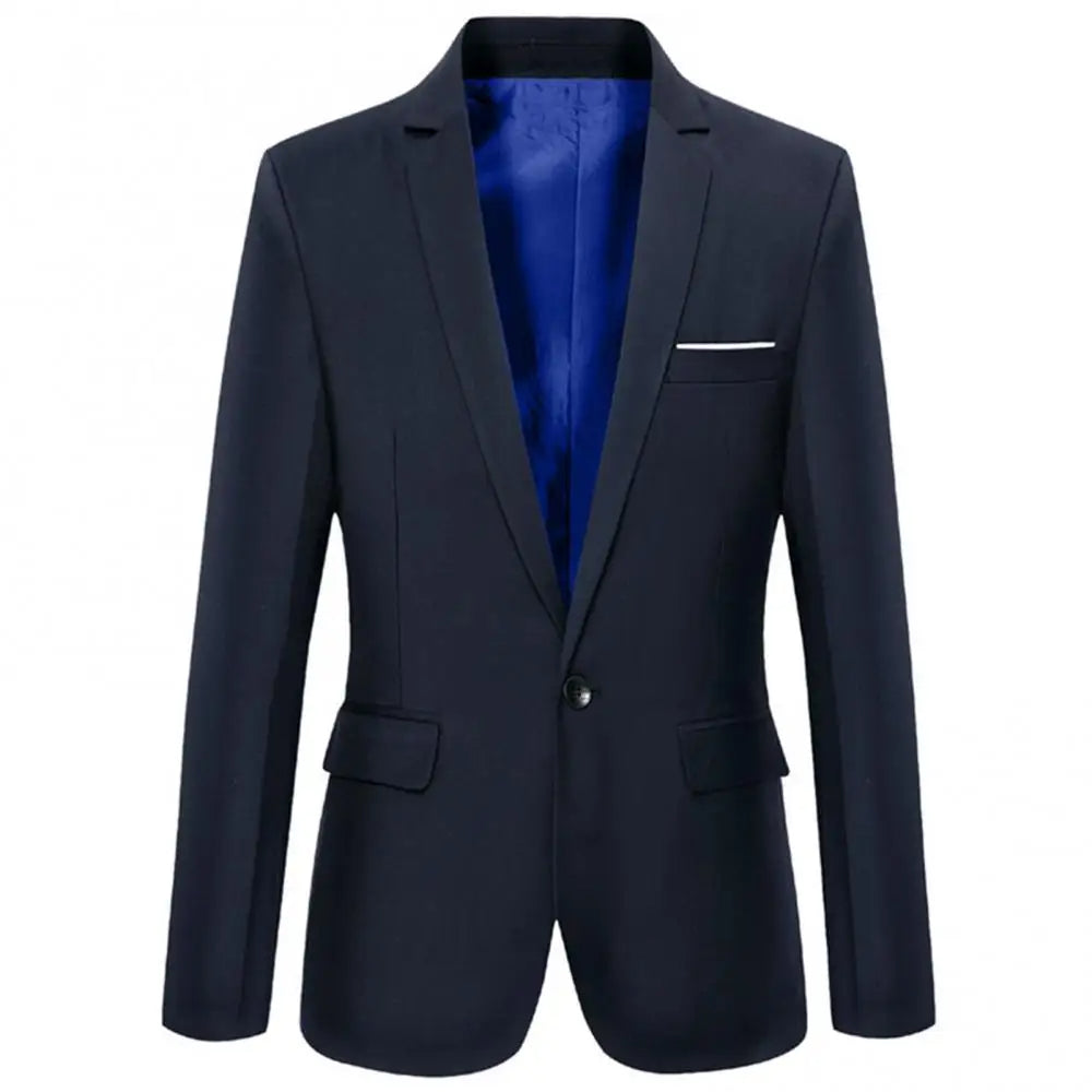 Men's Slim Fit Business Blazer
