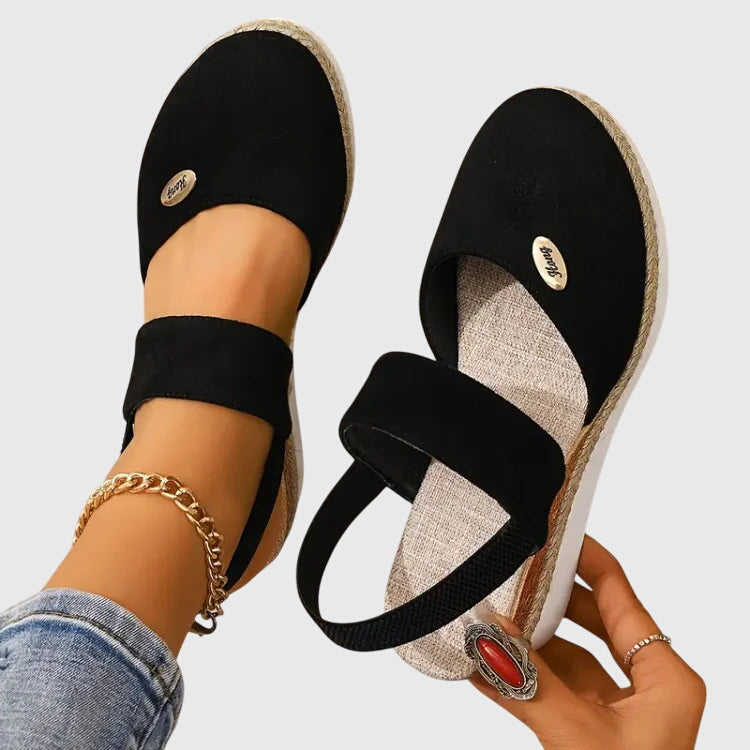 Relaxed Fit Womens Summer Espadrille Sandals