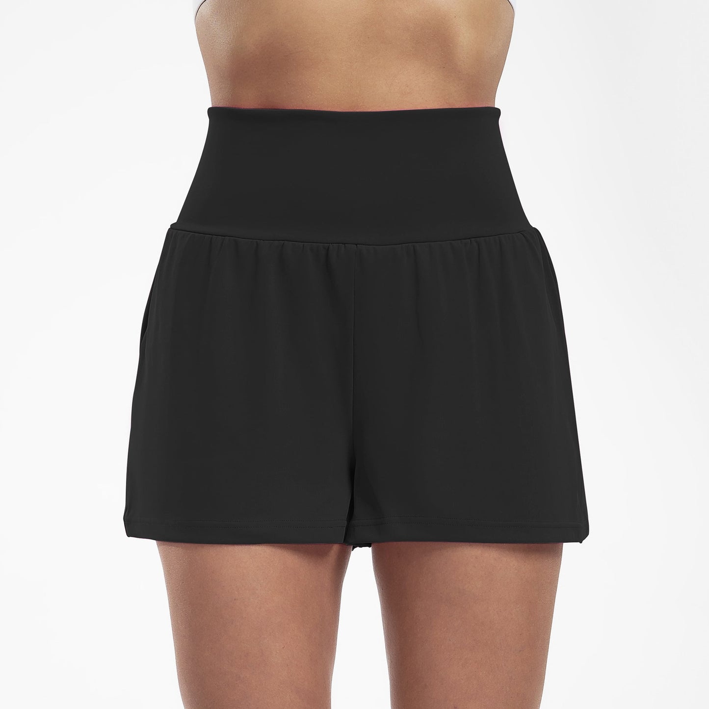 Women's High Waist Yoga Shorts