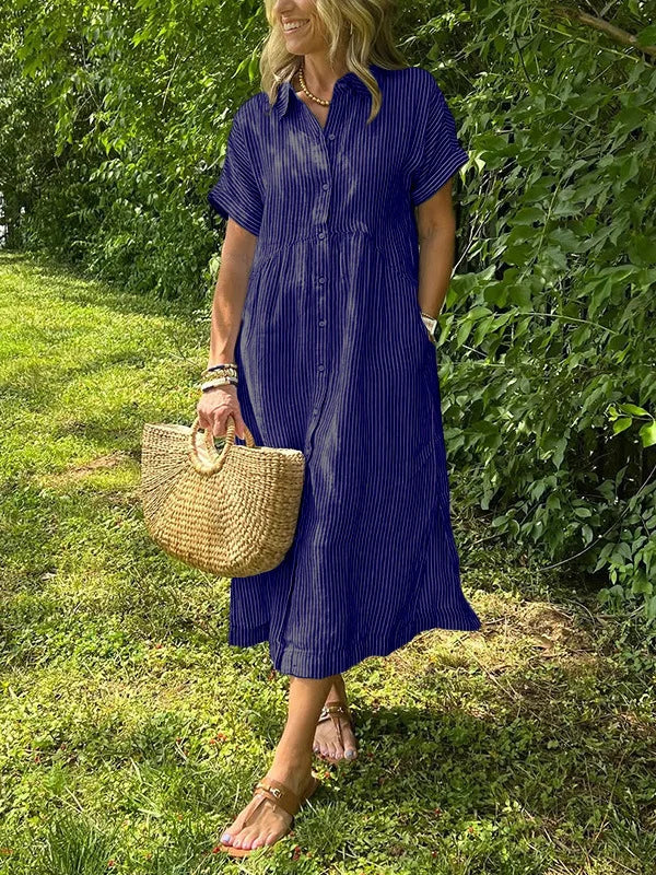 Casual Fit Shirt Dress