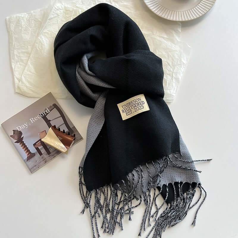 Women's Reversible Soft Silk Scarf