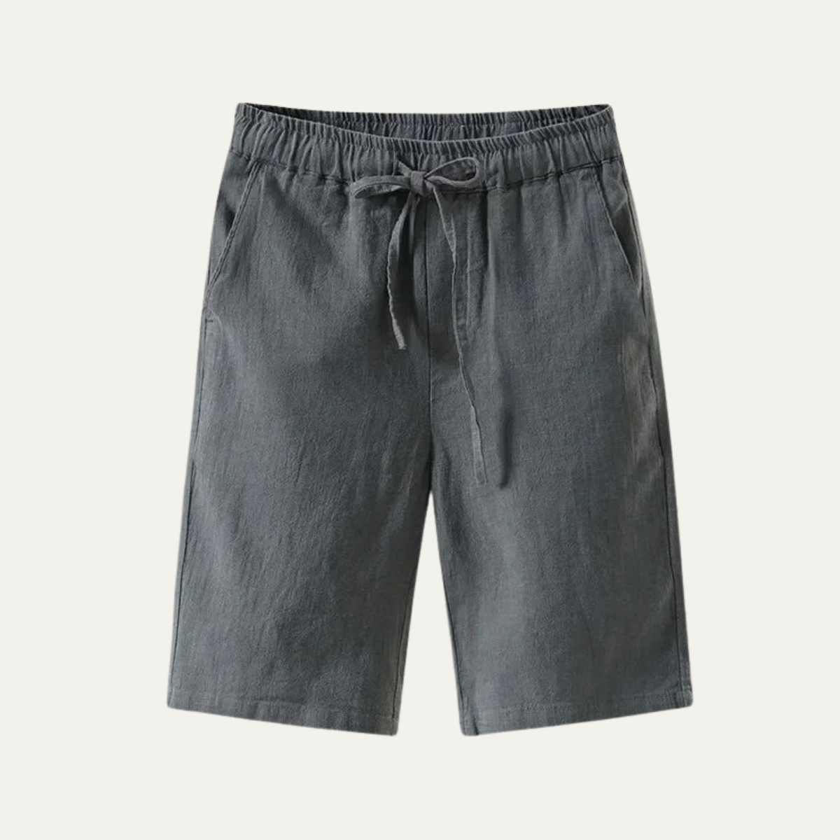 Men's Linen Beach Shorts Lightweight
