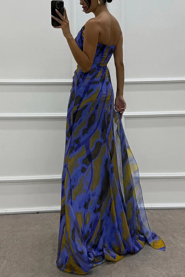 Women's Maxi Dress Floral Wedding Guest