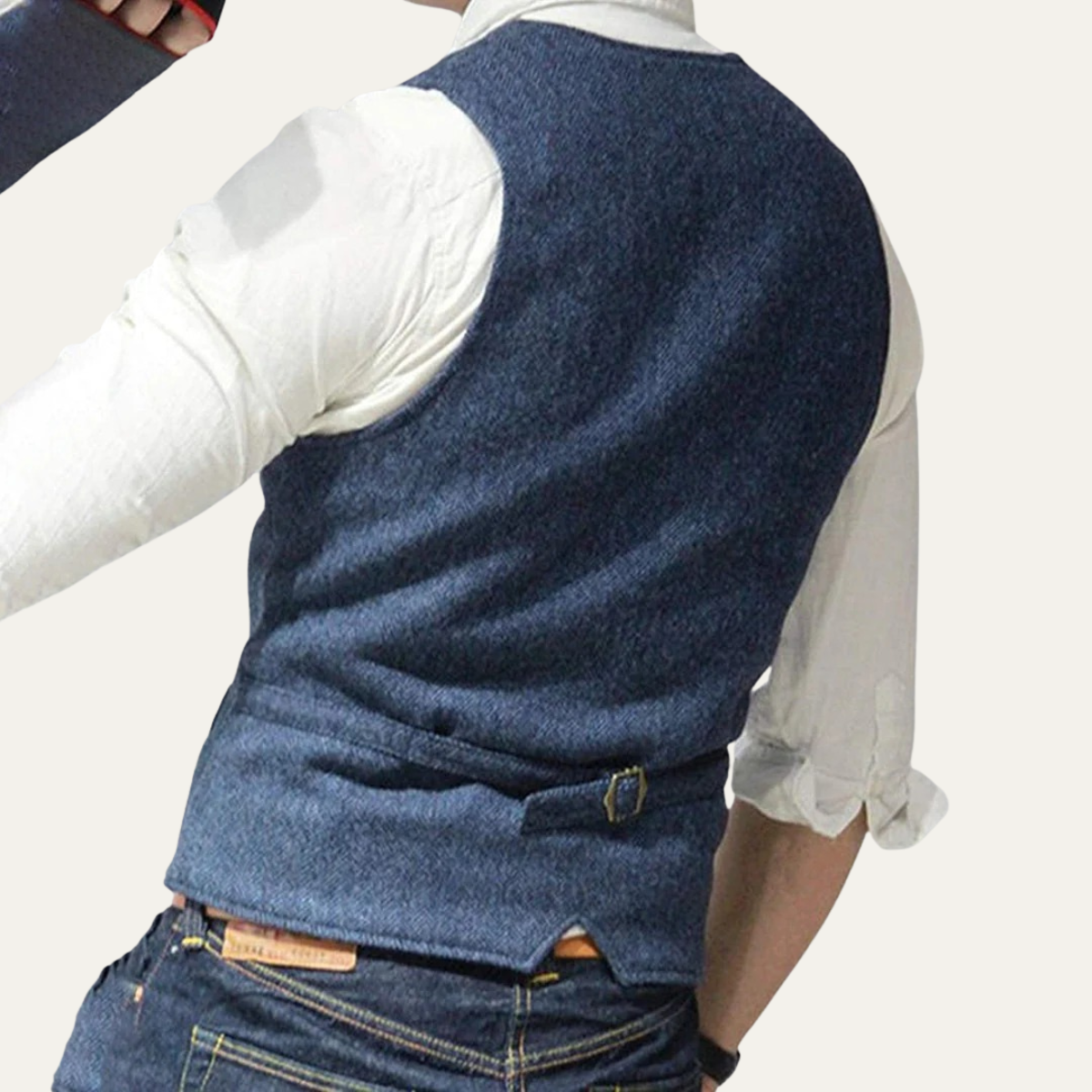Men's Vintage Button Up Vest