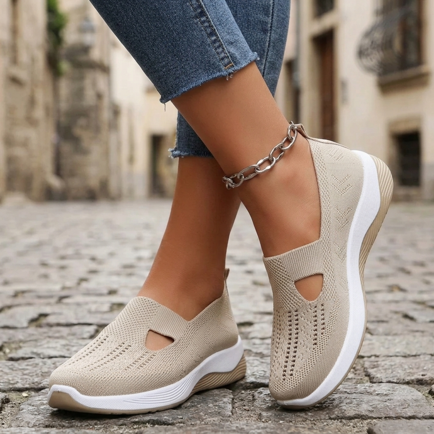 Women’s Knit Slip-On Sneakers