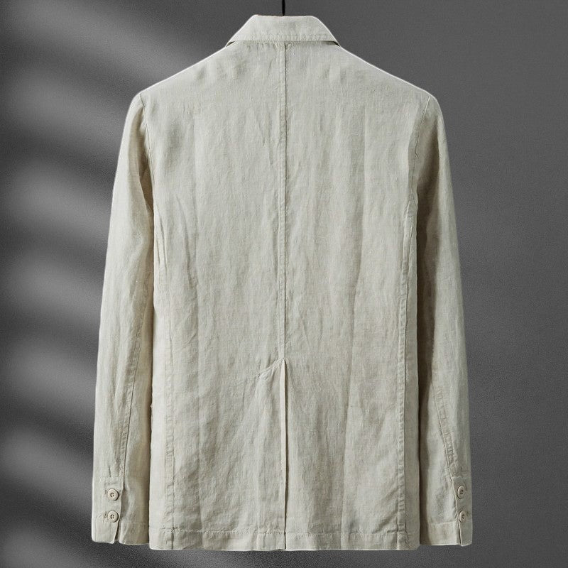 Luxury Italian Style Linen Jacket