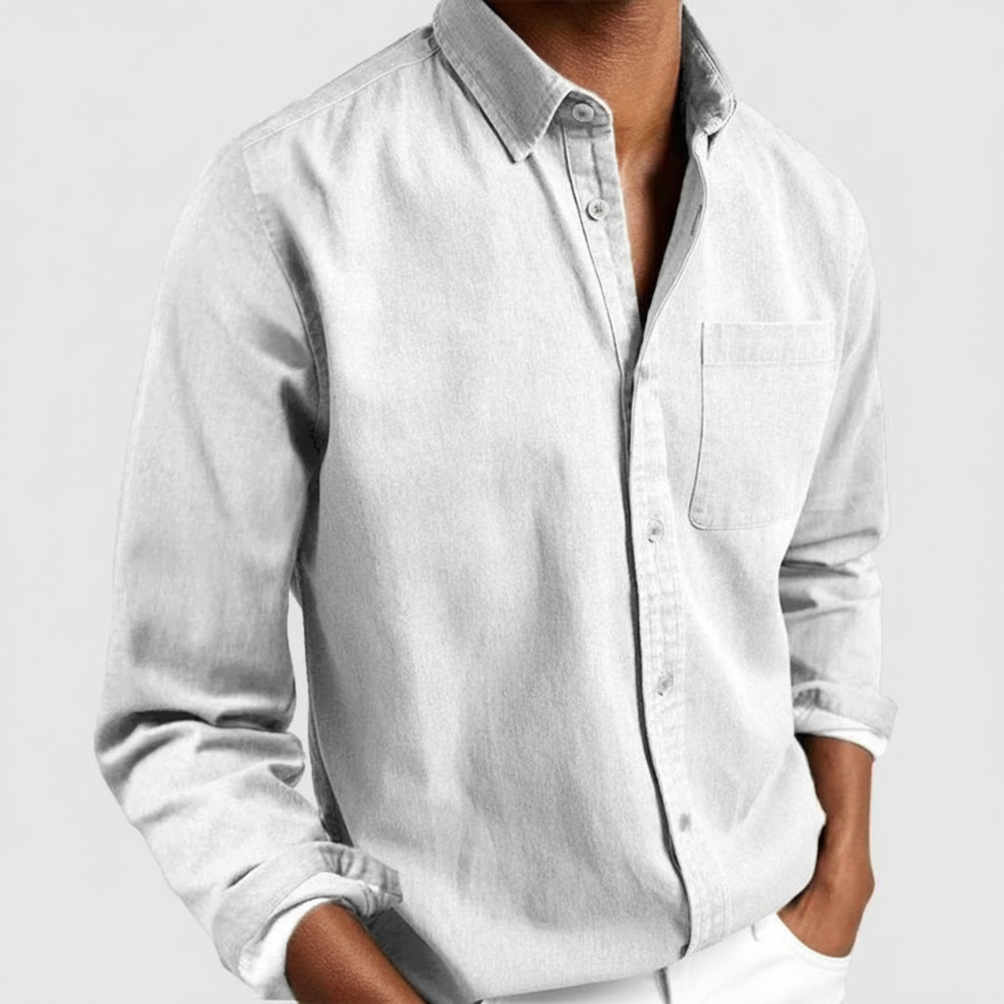 Men's Button Down Long Sleeve Shirt