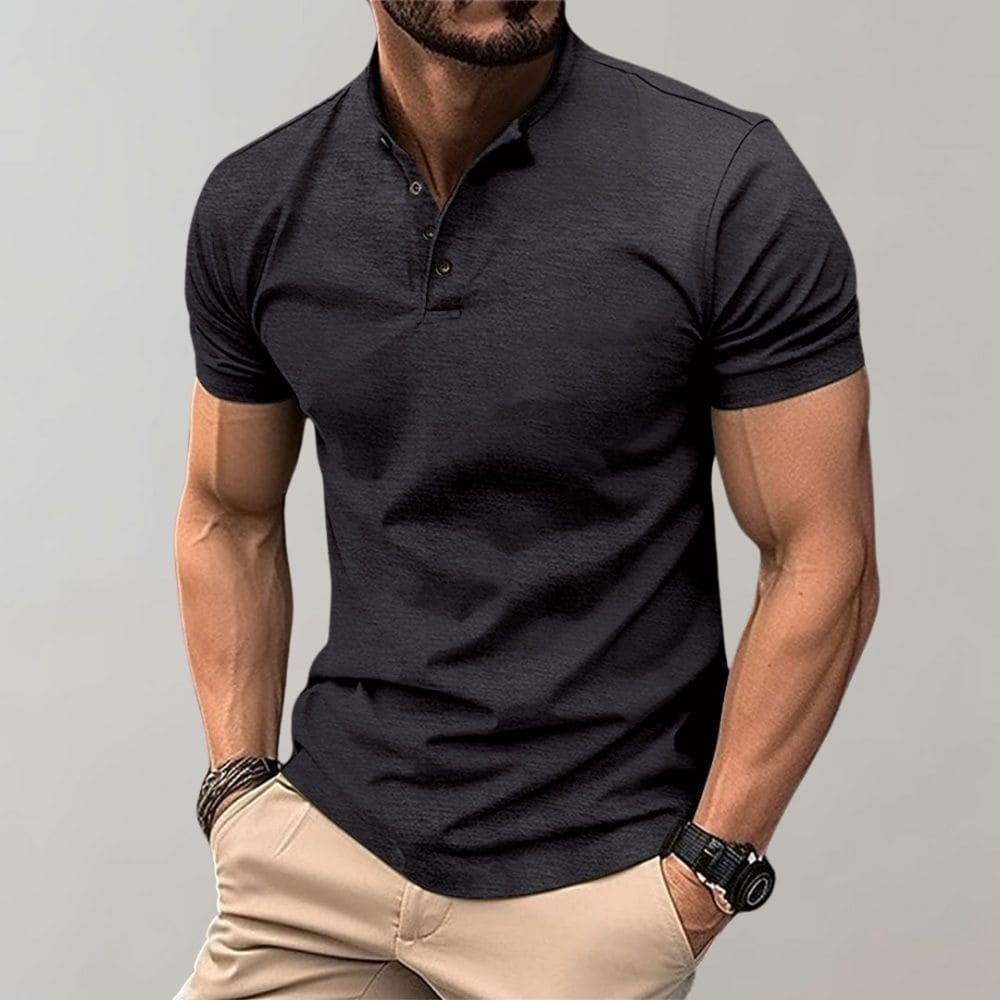 Men's Polo Casual Shirt Cotton