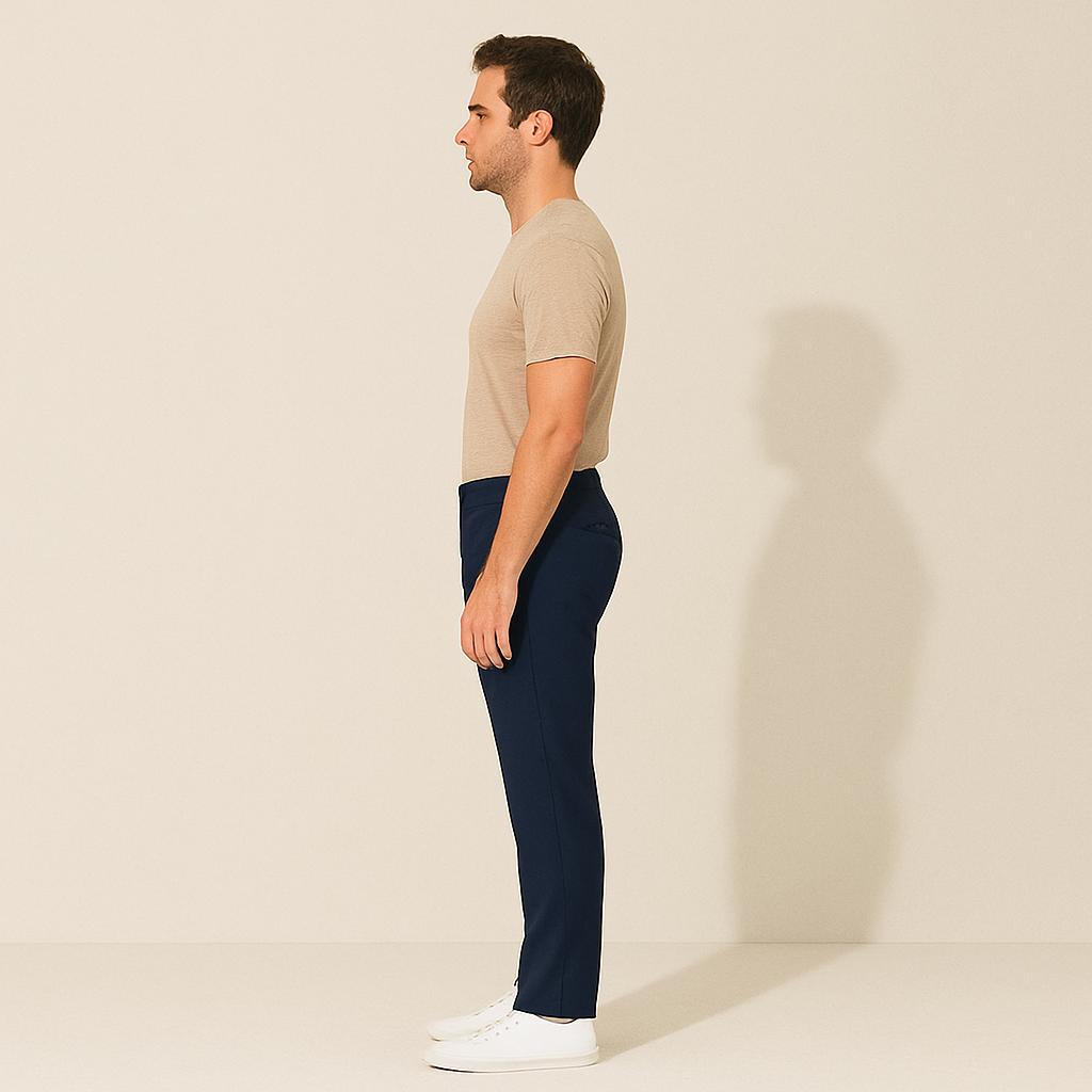 Men's Classic Chino Pants Navy Blue