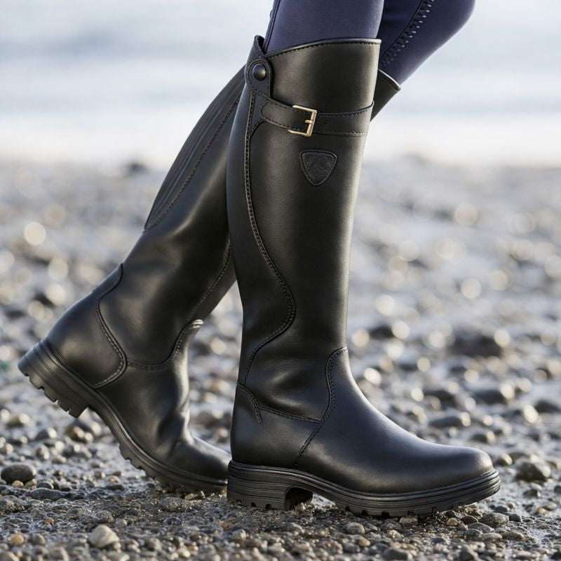 Women's Knee-High Closed-Toe Boots