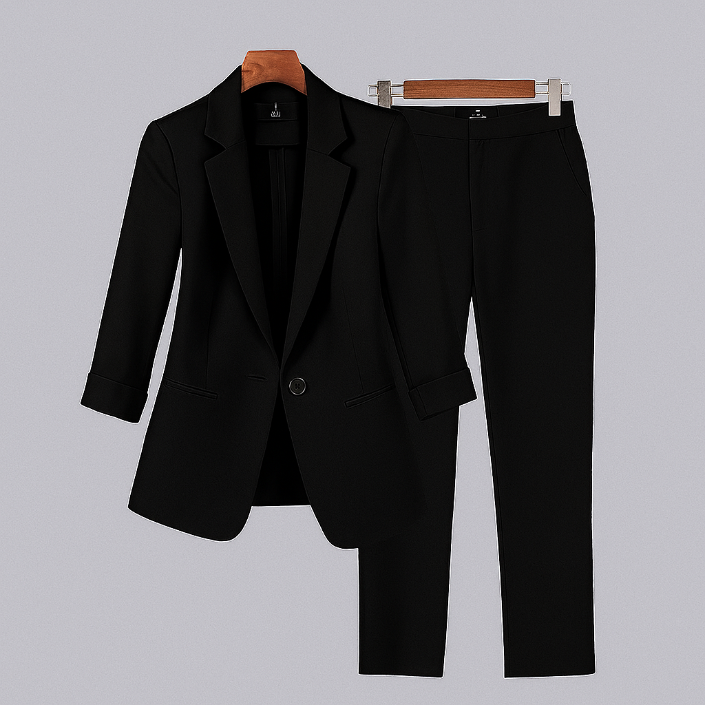 Women's Formal Blazer Suit Set Pants