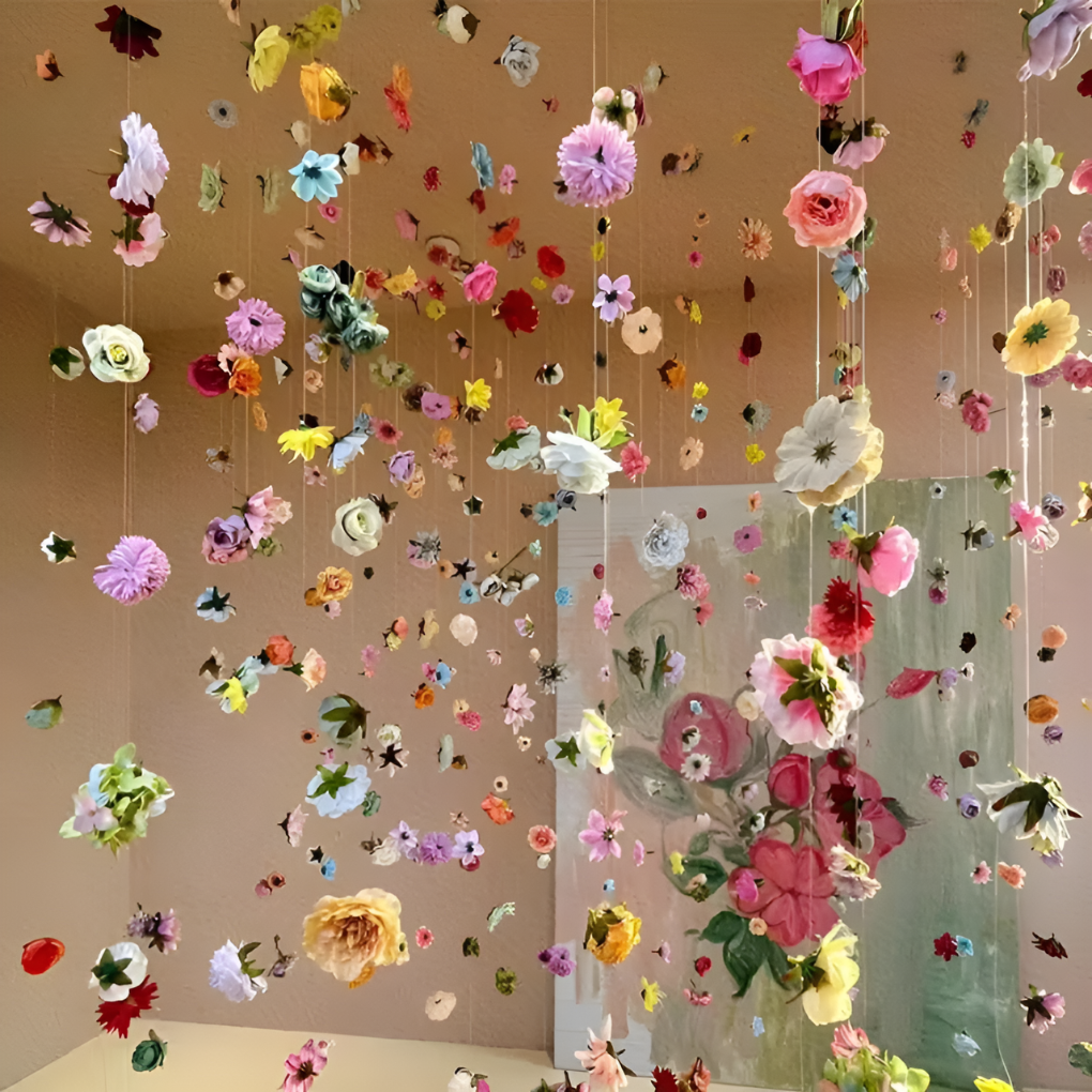 Artificial Flower Garland 100 Piece