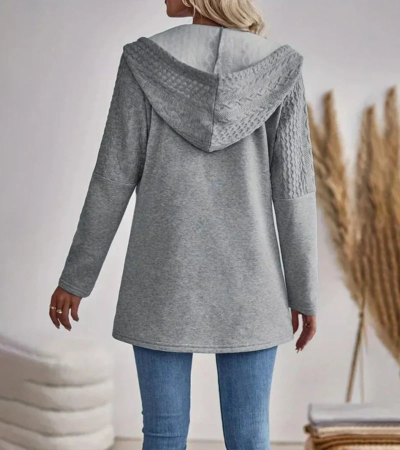 Soft Zip Up Hooded Sweatshirt