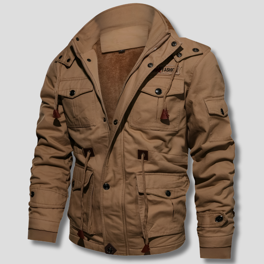 Men's Waterproof Jacket Insulated For Cold Days