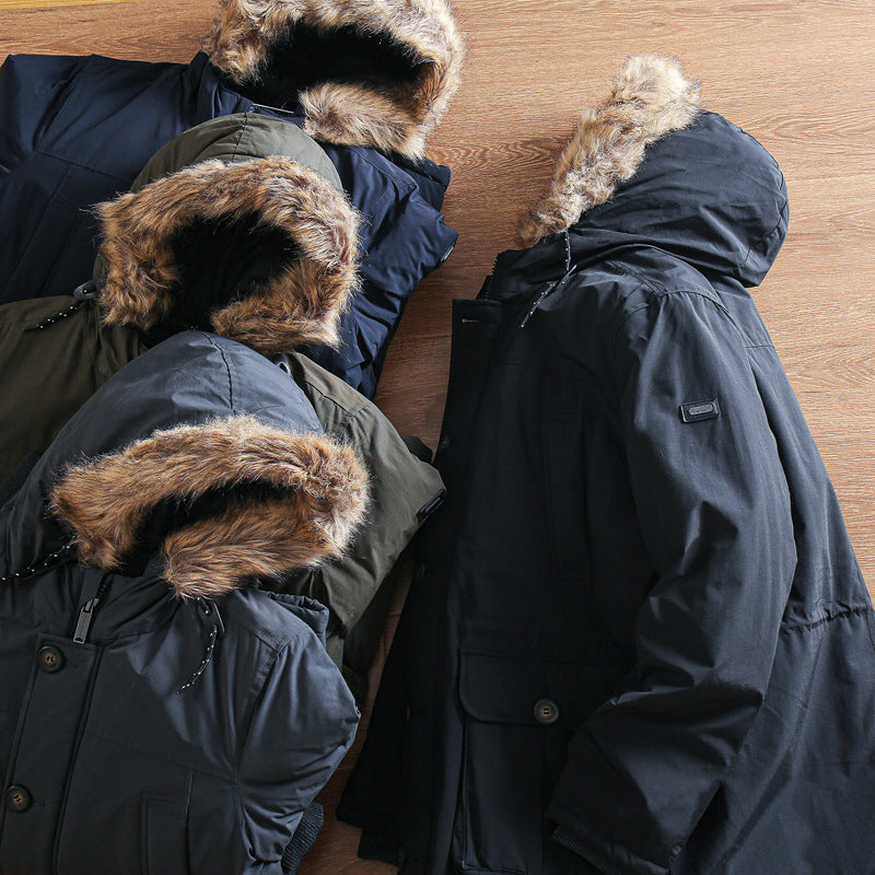 Alessandro Veneti Men's Winter Coat Warm Outerwear