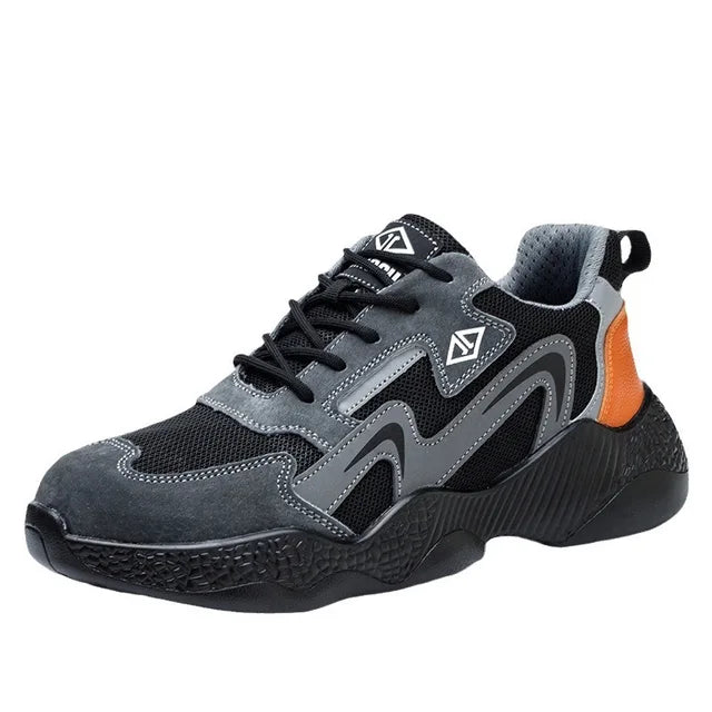 Steel Toe Work Sneakers Athletic Comfort