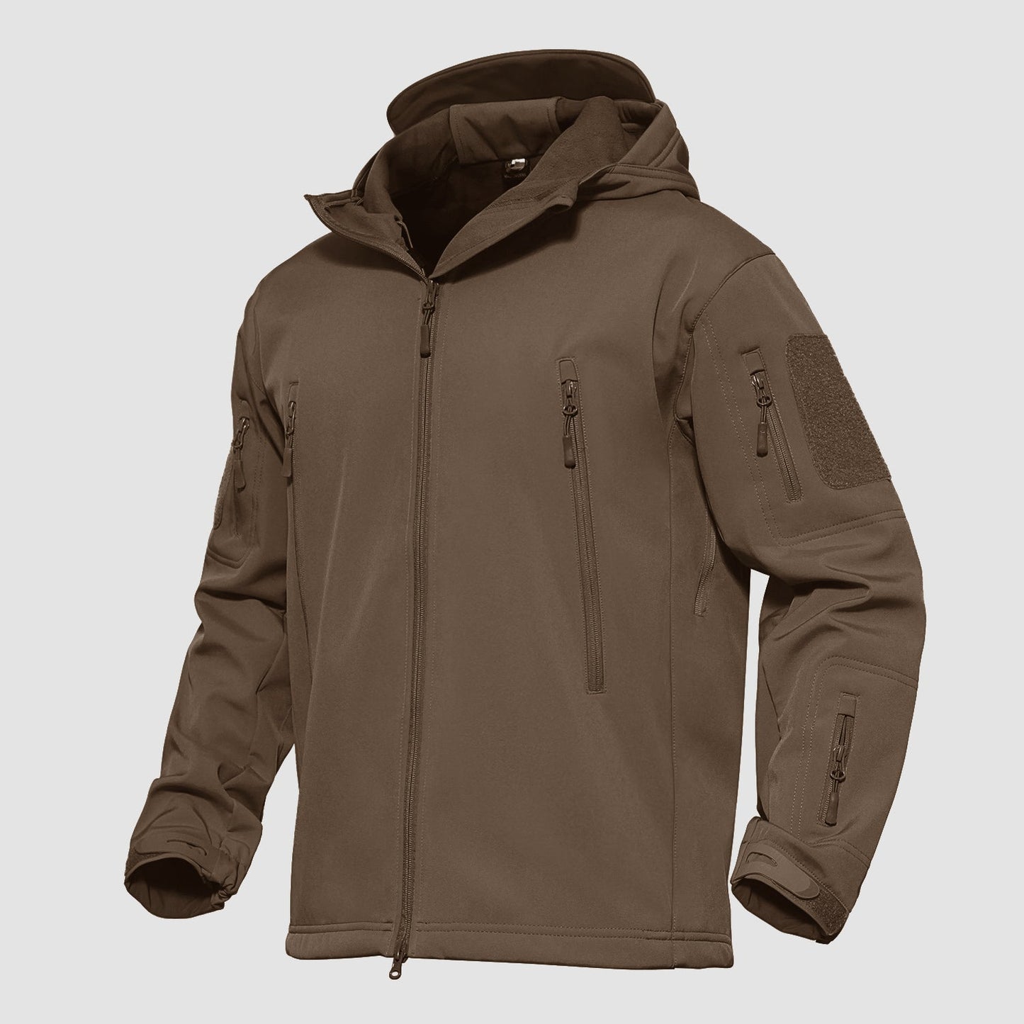 Men's Softshell Jacket Waterproof Lightweight Breathable Black