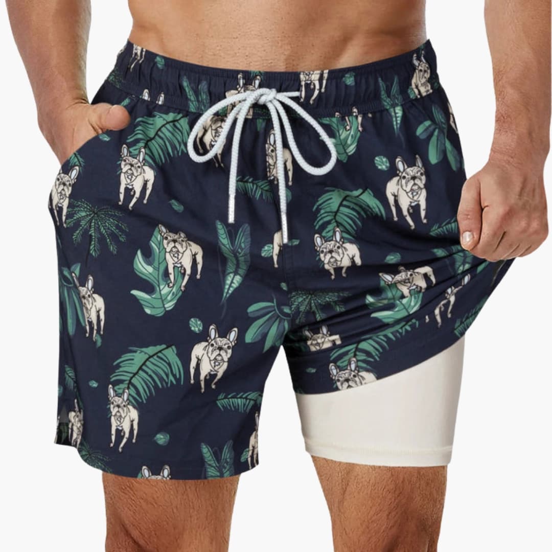 Men's Board Shorts Mesh Lining Pocketed