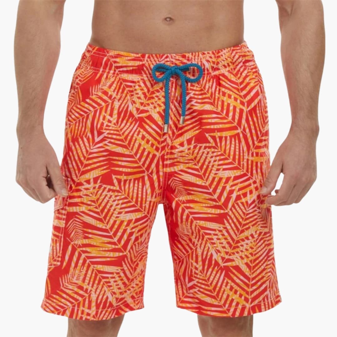 Men's Swim Trunks Elastic Waistband