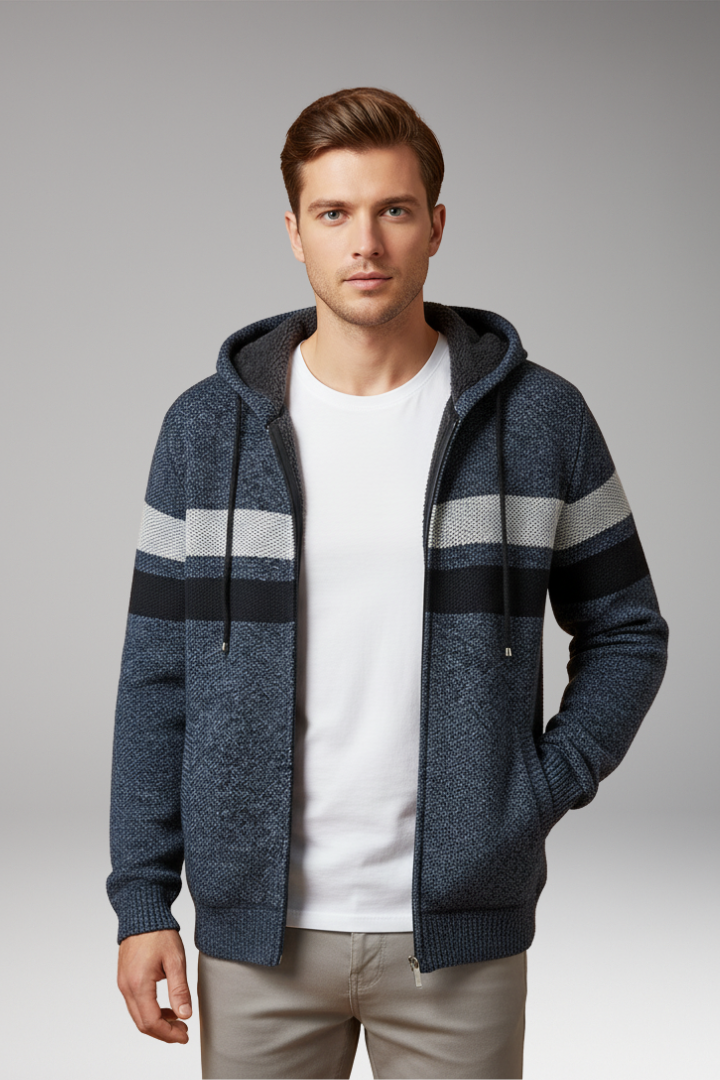 Men's Hooded Zip Jacket