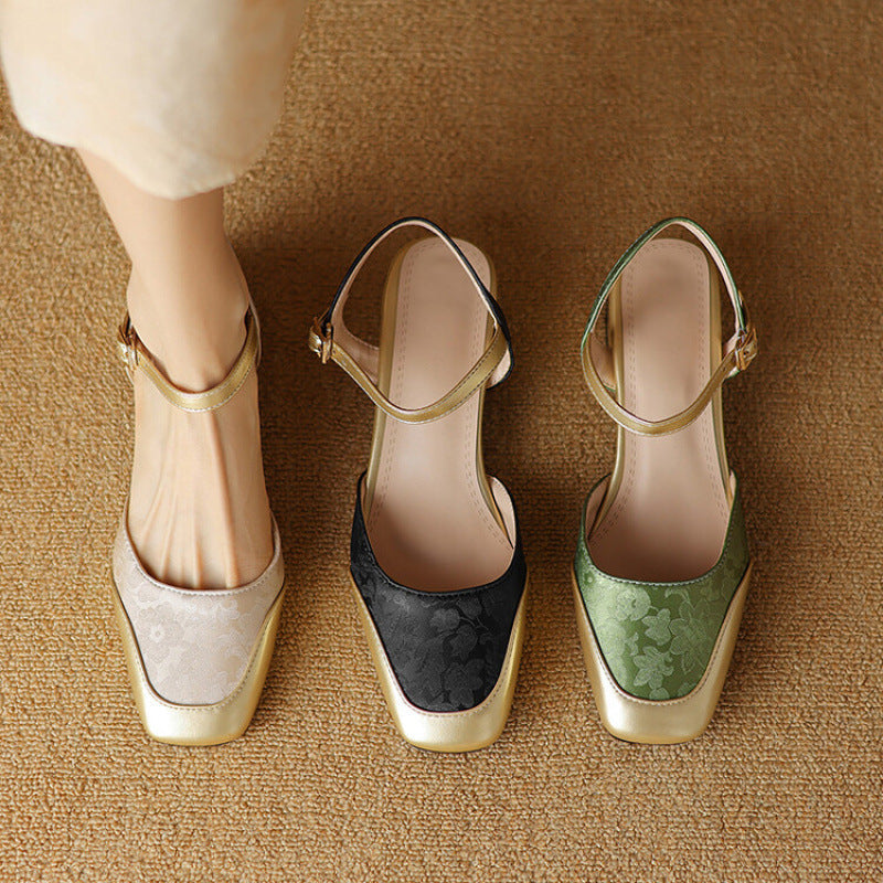 Classic High Heel Slingbacks