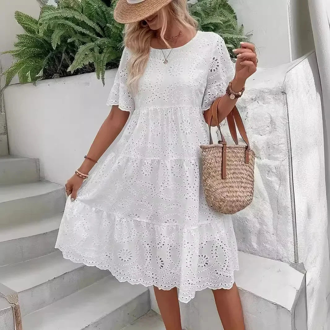 Lace Midi Dress for Women