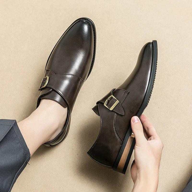 Genuine Brown Leather Shoes
