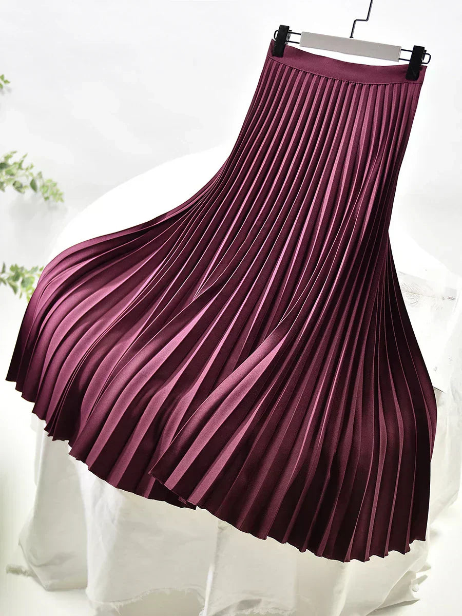 Floral Long Flowy Women's Skirt